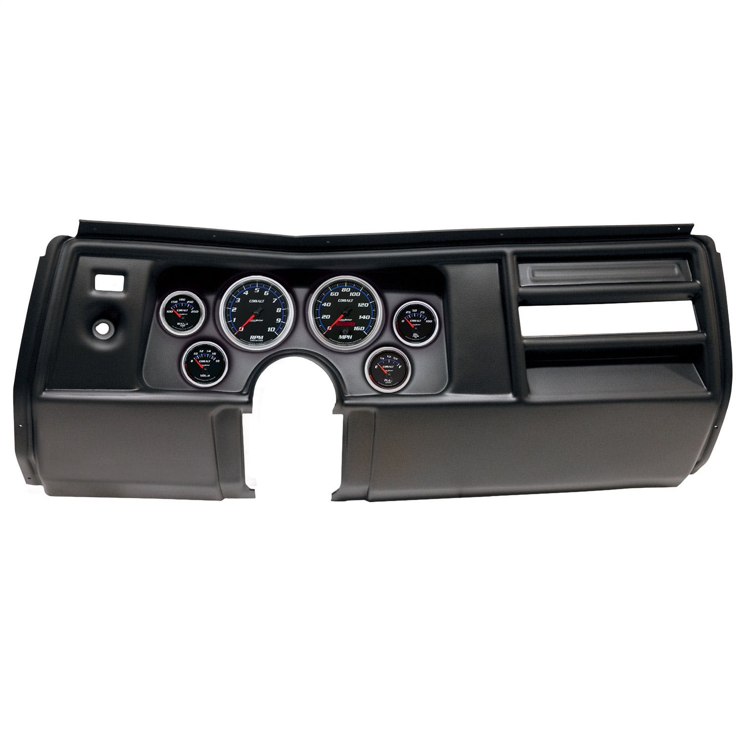 AutoMeter Products 2908-05 6 Gauge Direct-Fit Dash Kit, Chevy Chevelle No Vent 69, Cobalt
