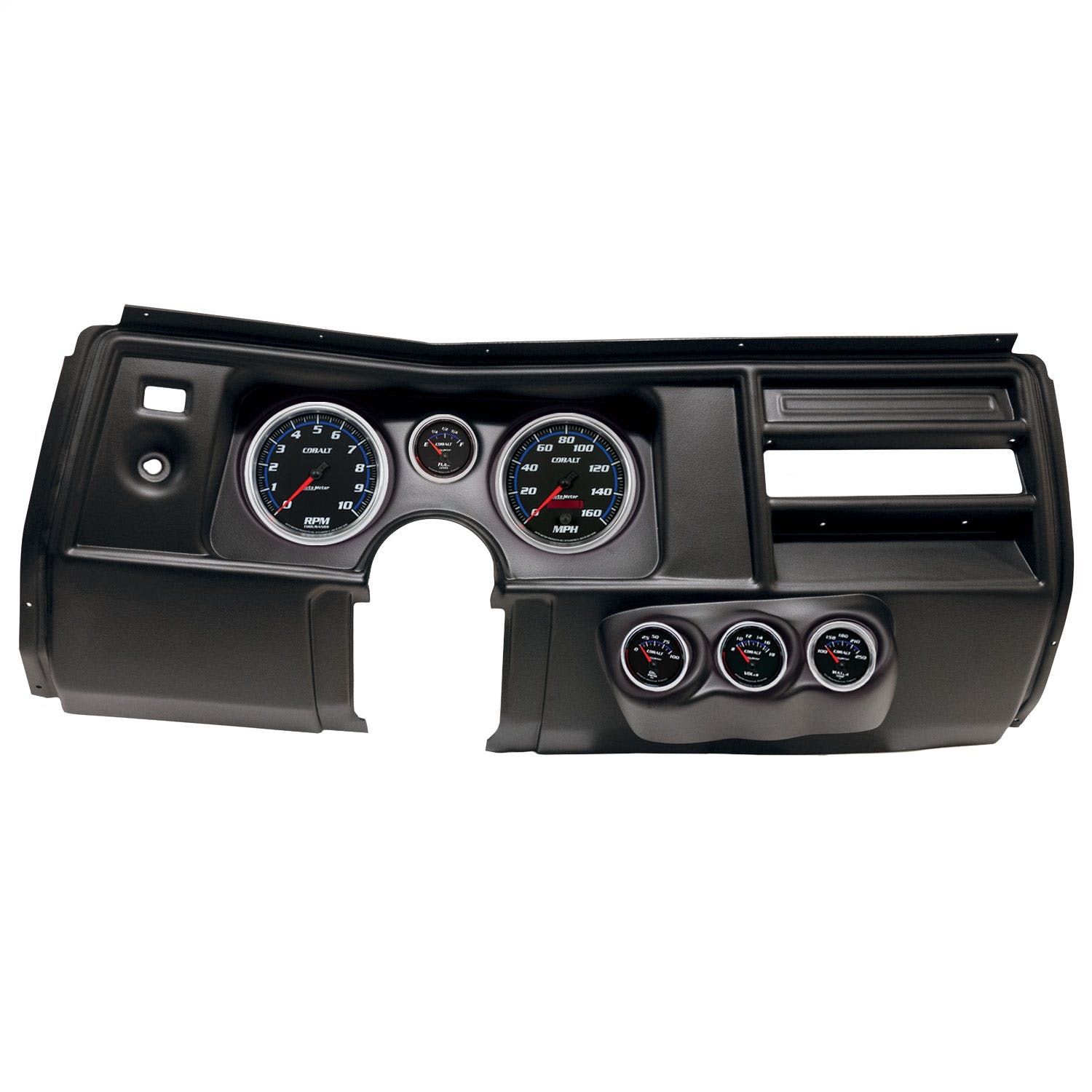 AutoMeter Products 2910-05 6 Gauge Direct-Fit Dash Kit, Chevy Chevelle No Vent 69, Cobalt