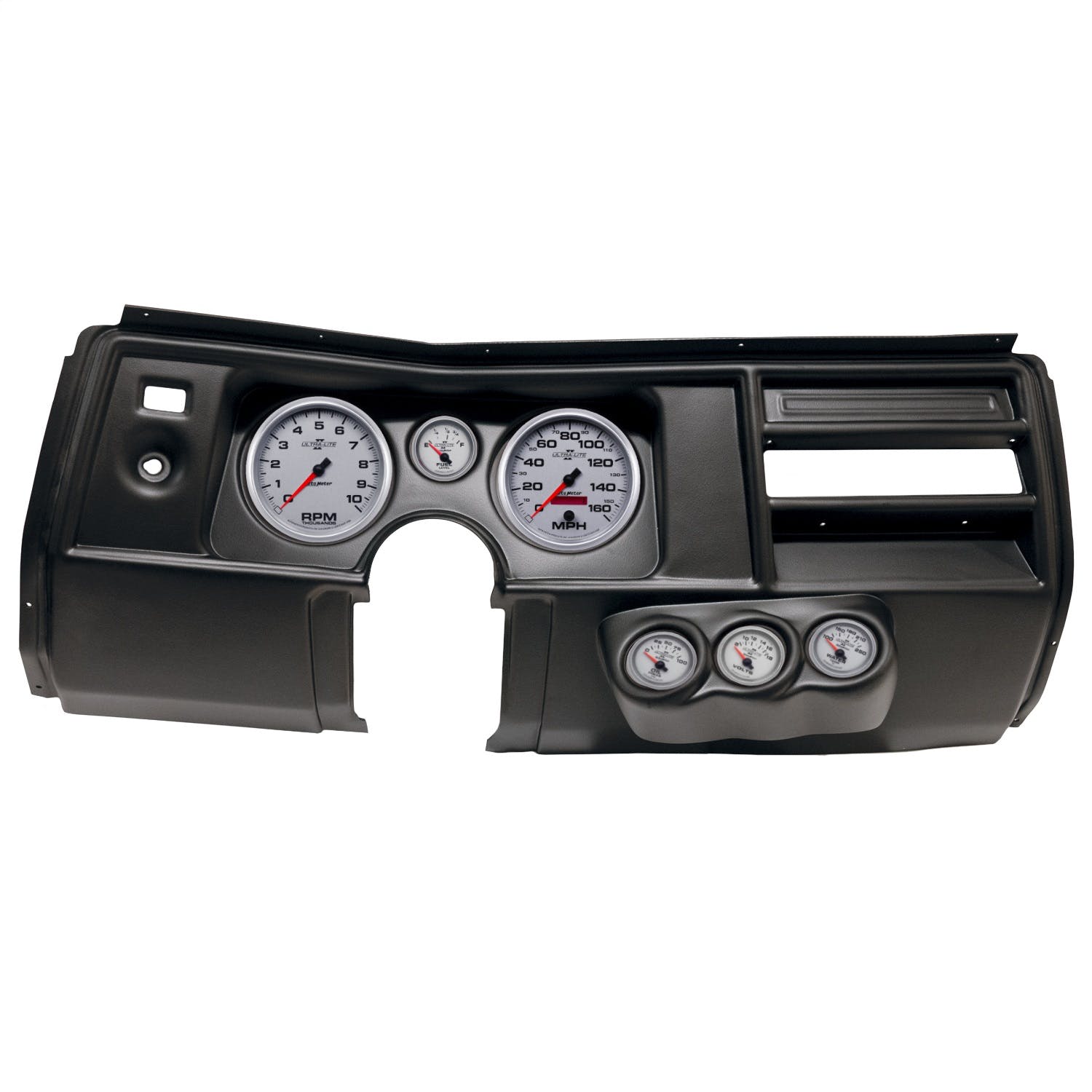 AutoMeter Products 2910-14 6 Gauge Direct-Fit Dash Kit, Chevy Chevelle No Vent 69, Ultra-Lite II