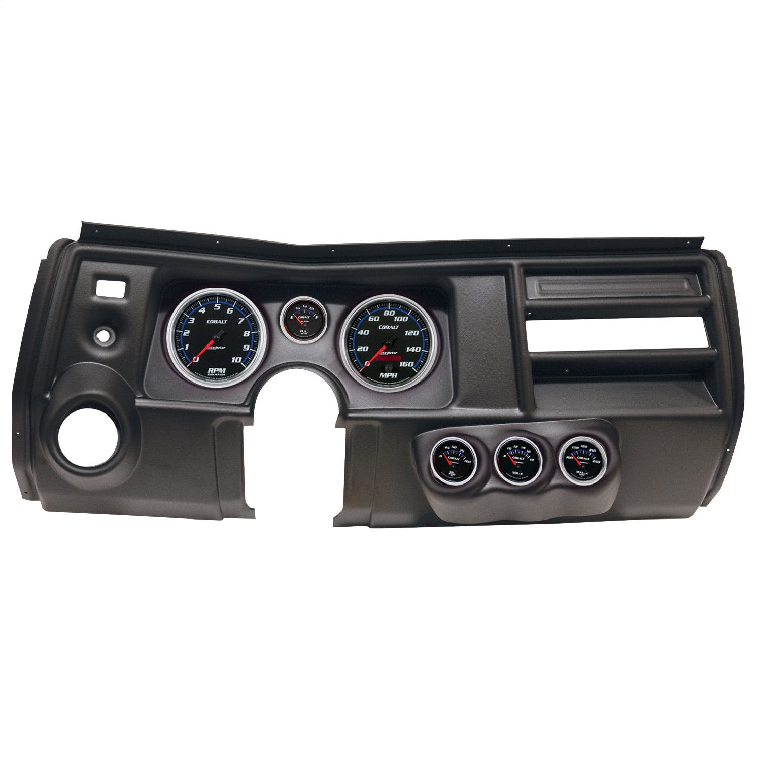 AutoMeter Products 2911-05 6 Gauge Direct-Fit Dash Kit, Chevy Chevelle Vent 69, Cobalt