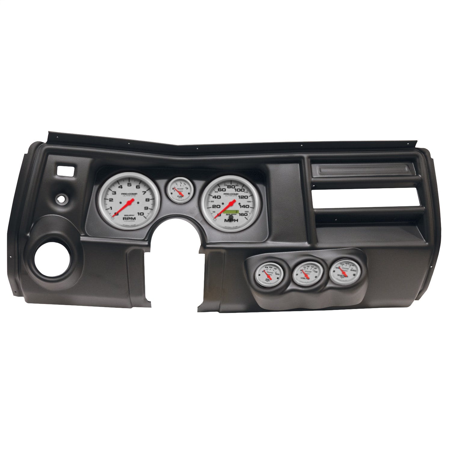 AutoMeter Products 2911-13 6 Gauge Direct-Fit Dash Kit, Chevy Chevelle Vent 69, Ultra-Lite