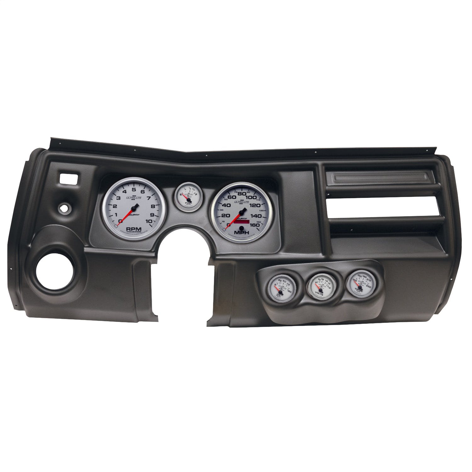 AutoMeter Products 2911-14 6 Gauge Direct-Fit Dash Kit, Chevy Chevelle Vent 69, Ultra-Lite II