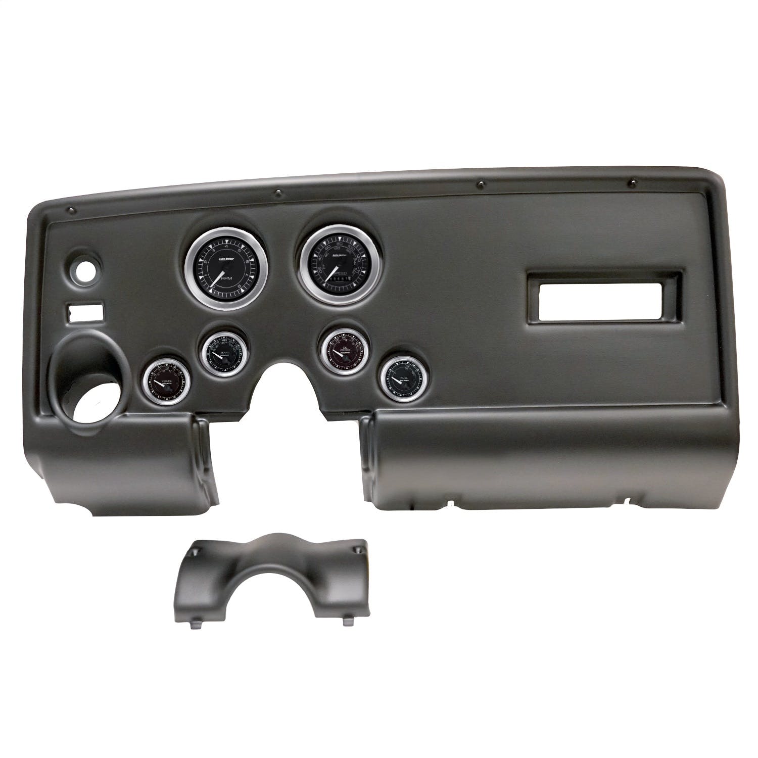 AutoMeter Products 2912-04 6 Gauge Direct-Fit Dash Kit, Pontiac Firebird 69, Chrono