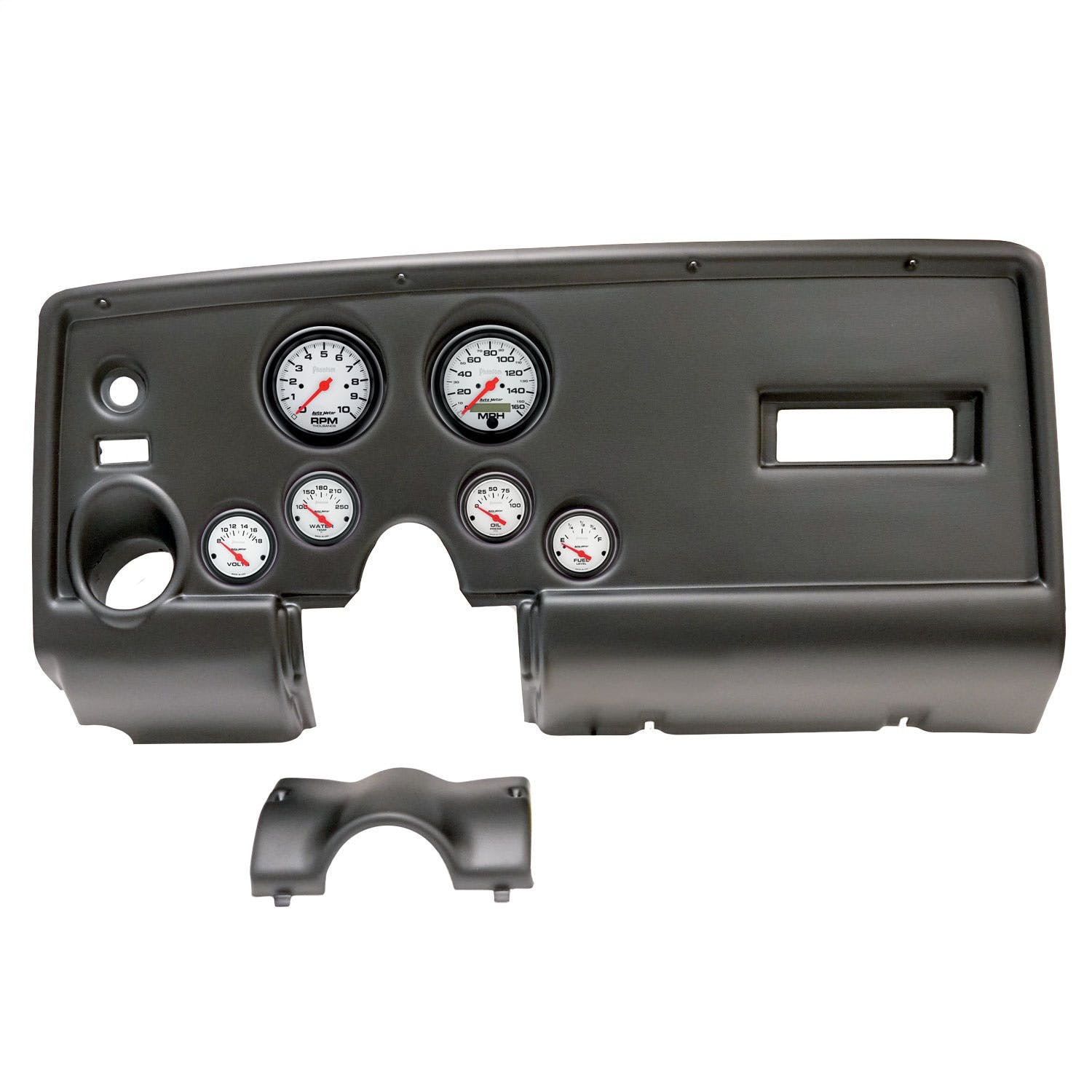AutoMeter Products 2912-09 6 Gauge Direct-Fit Dash Kit, Pontiac Firebird 69, Phantom