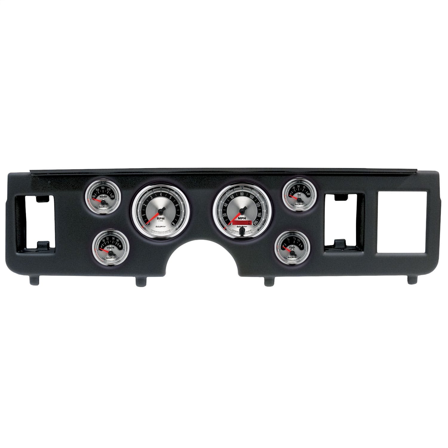 AutoMeter Products 2917-01 6 Gauge Direct-Fit Dash Kit, Ford Mustang 79-86, American Muscle