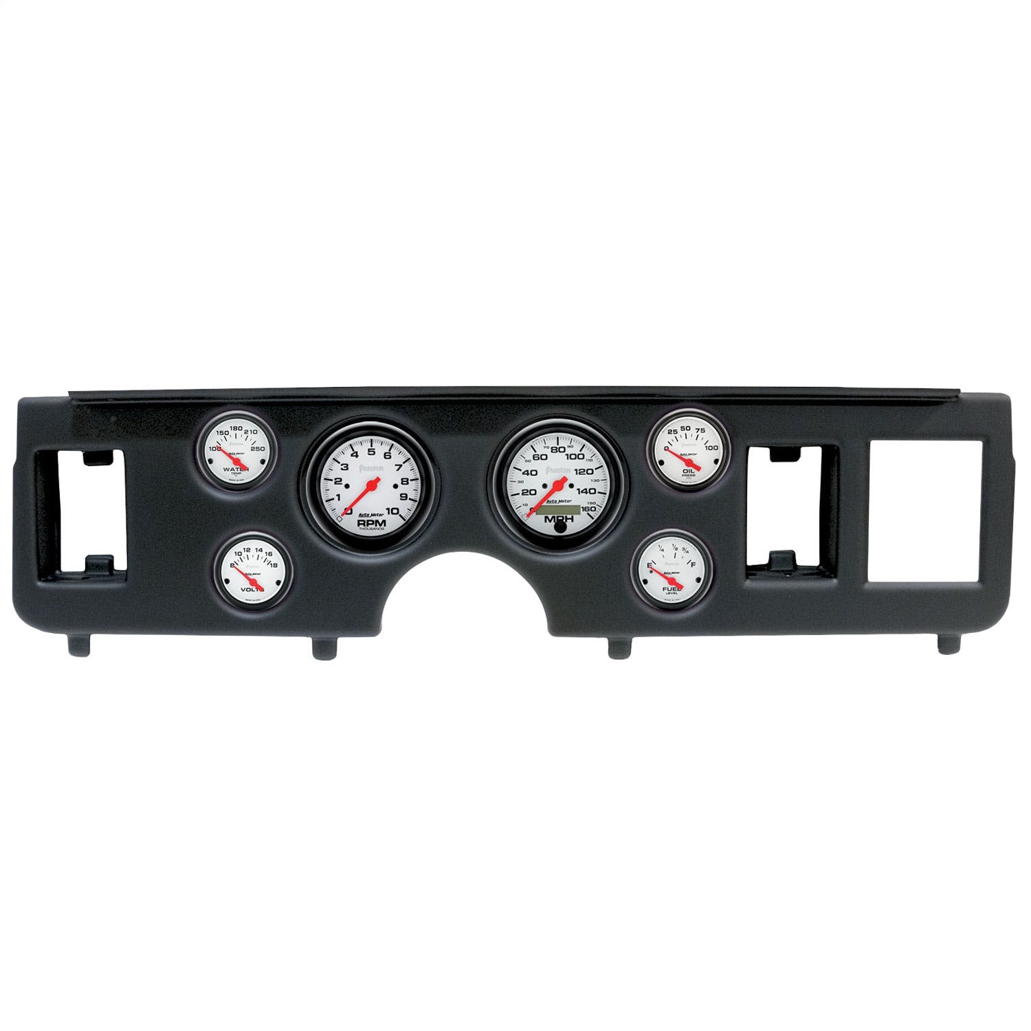 AutoMeter Products 2917-09 6 Gauge Direct-Fit Dash Kit, Ford Mustang 79-86, Phantom