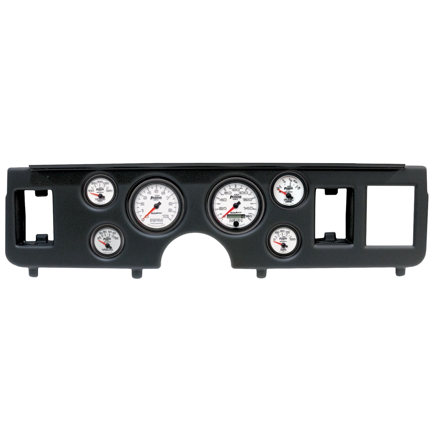 AutoMeter Products 2917-10 6 Gauge Direct-Fit Dash Kit, Ford Mustang 79-86, Phantom II