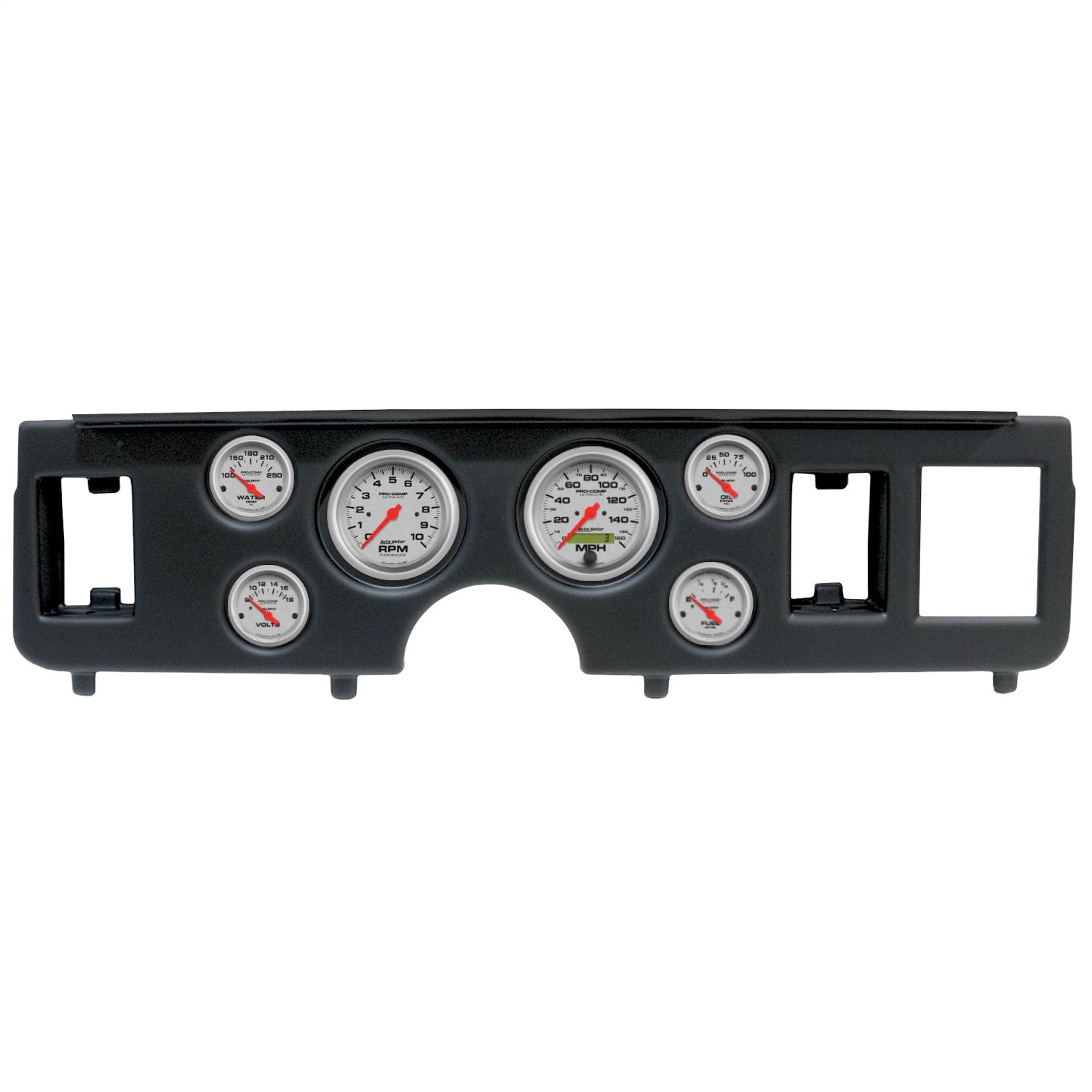 AutoMeter Products 2917-13 6 Gauge Direct-Fit Dash Kit, Ford Mustang 79-86, Ultra-Lite