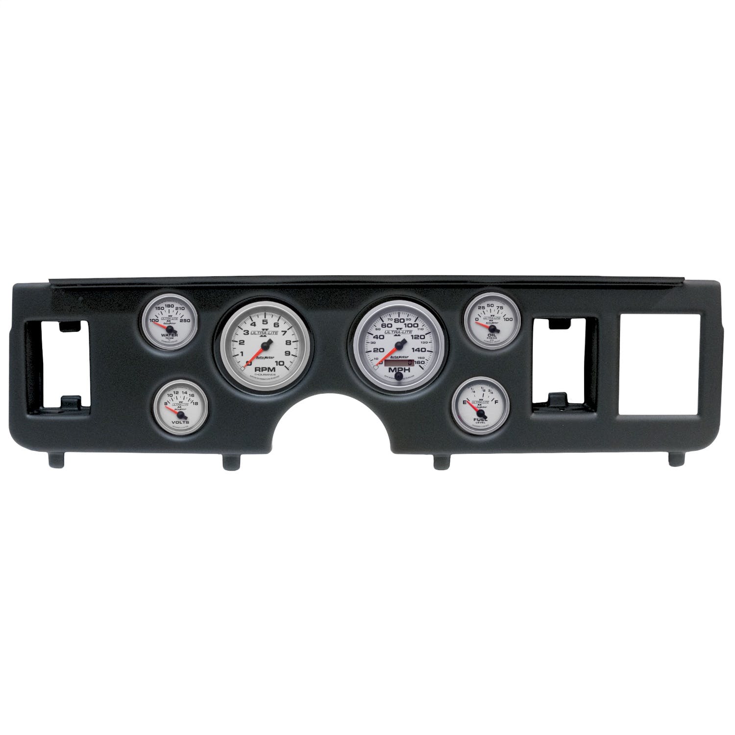 AutoMeter Products 2917-14 6 Gauge Direct-Fit Dash Kit, Ford Mustang 79-86, Ultra-Lite II