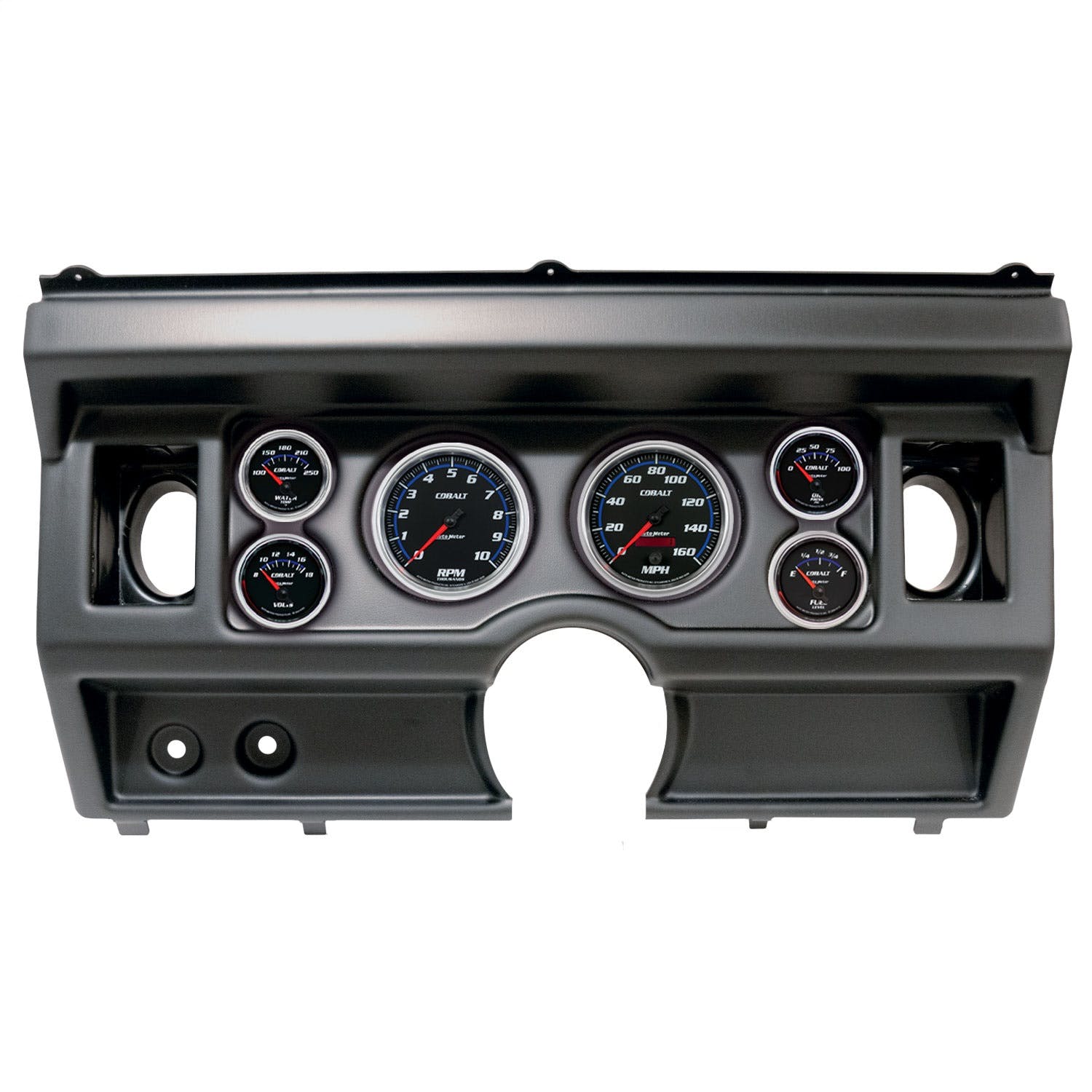 AutoMeter Products 2919-05 6 Gauge Direct-Fit Dash Kit, Ford Truck Ac 80-86, Cobalt