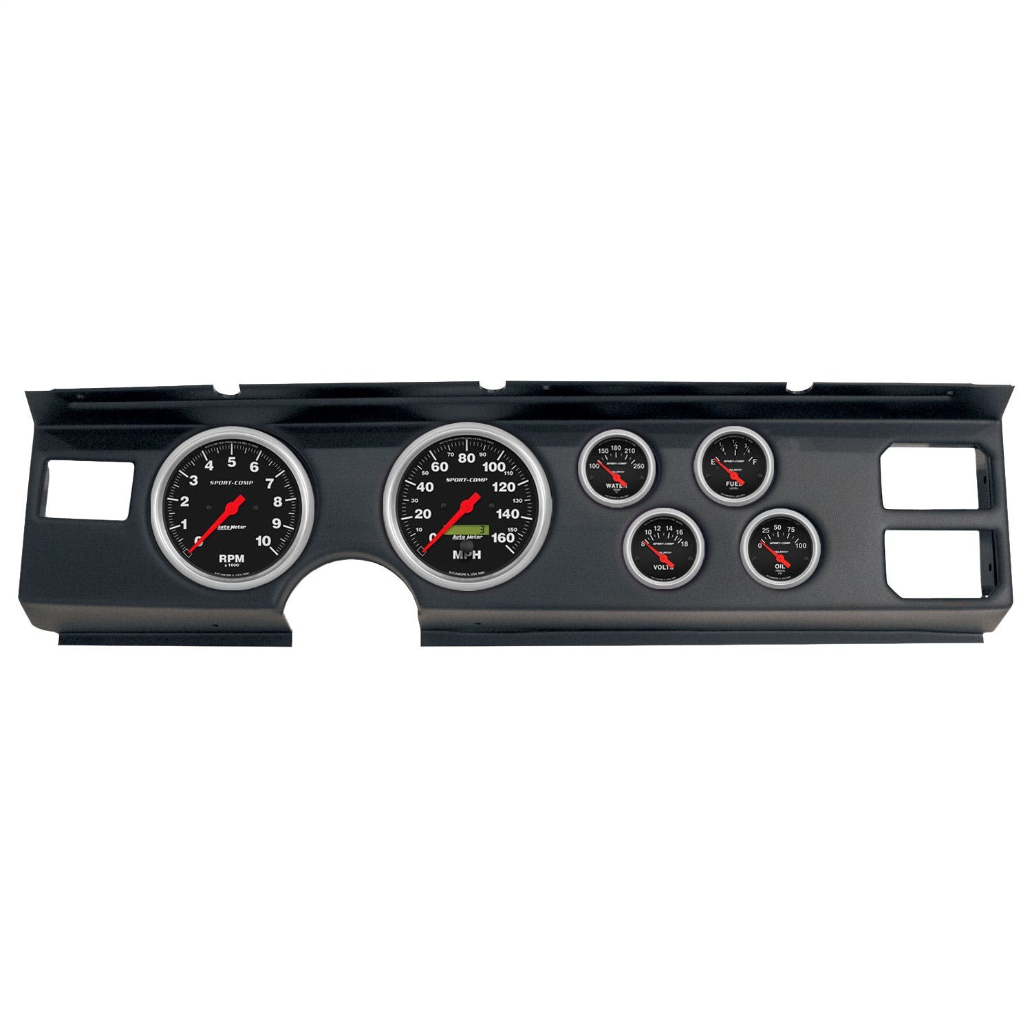 AutoMeter Products 2920-11 6 Gauge Direct-Fit Dash Kit, Pontiac Firebird 82-84, Sport-Comp