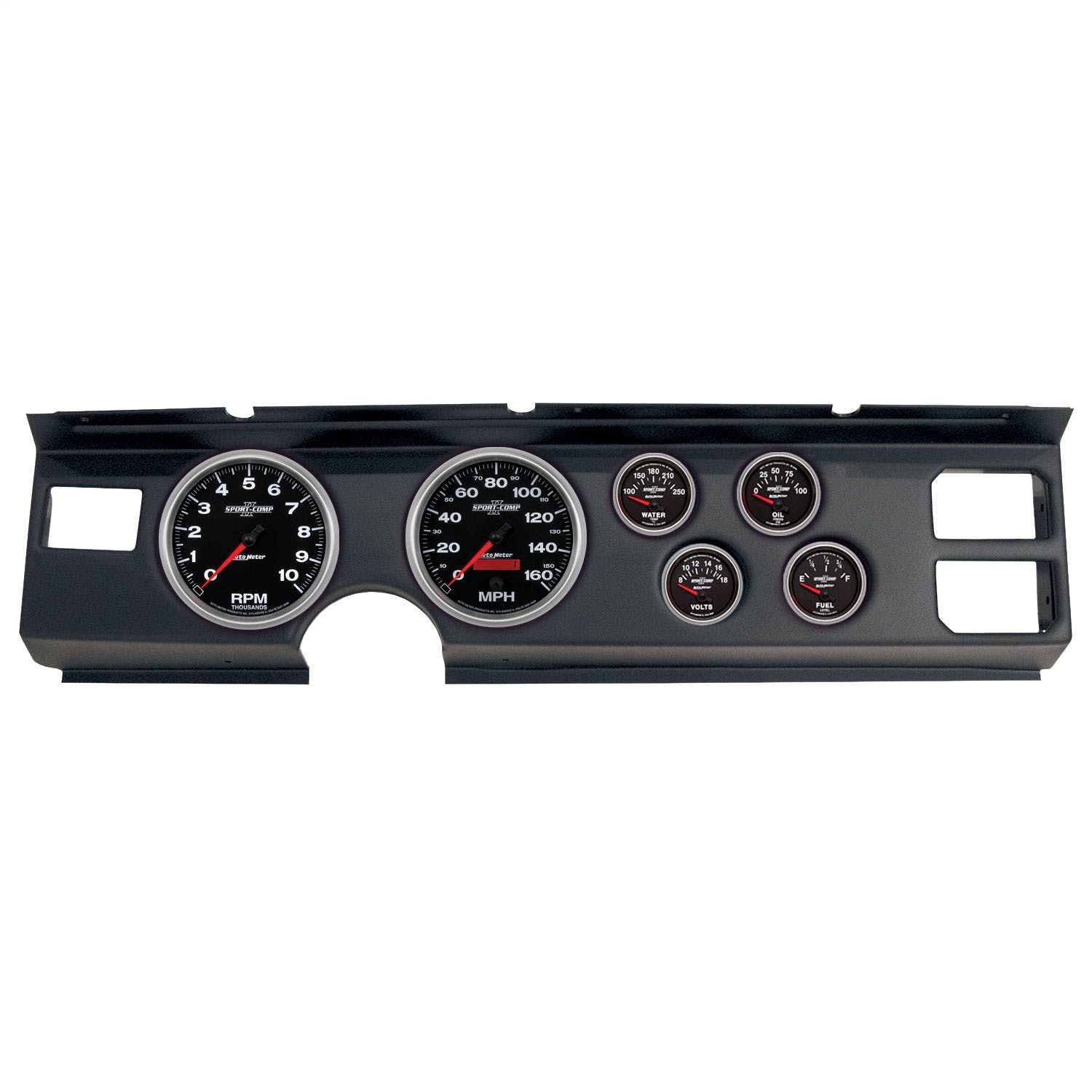 AutoMeter Products 2920-12 6 Gauge Direct-Fit Dash Kit, Pontiac Firebird 82-84, Sport-Comp II