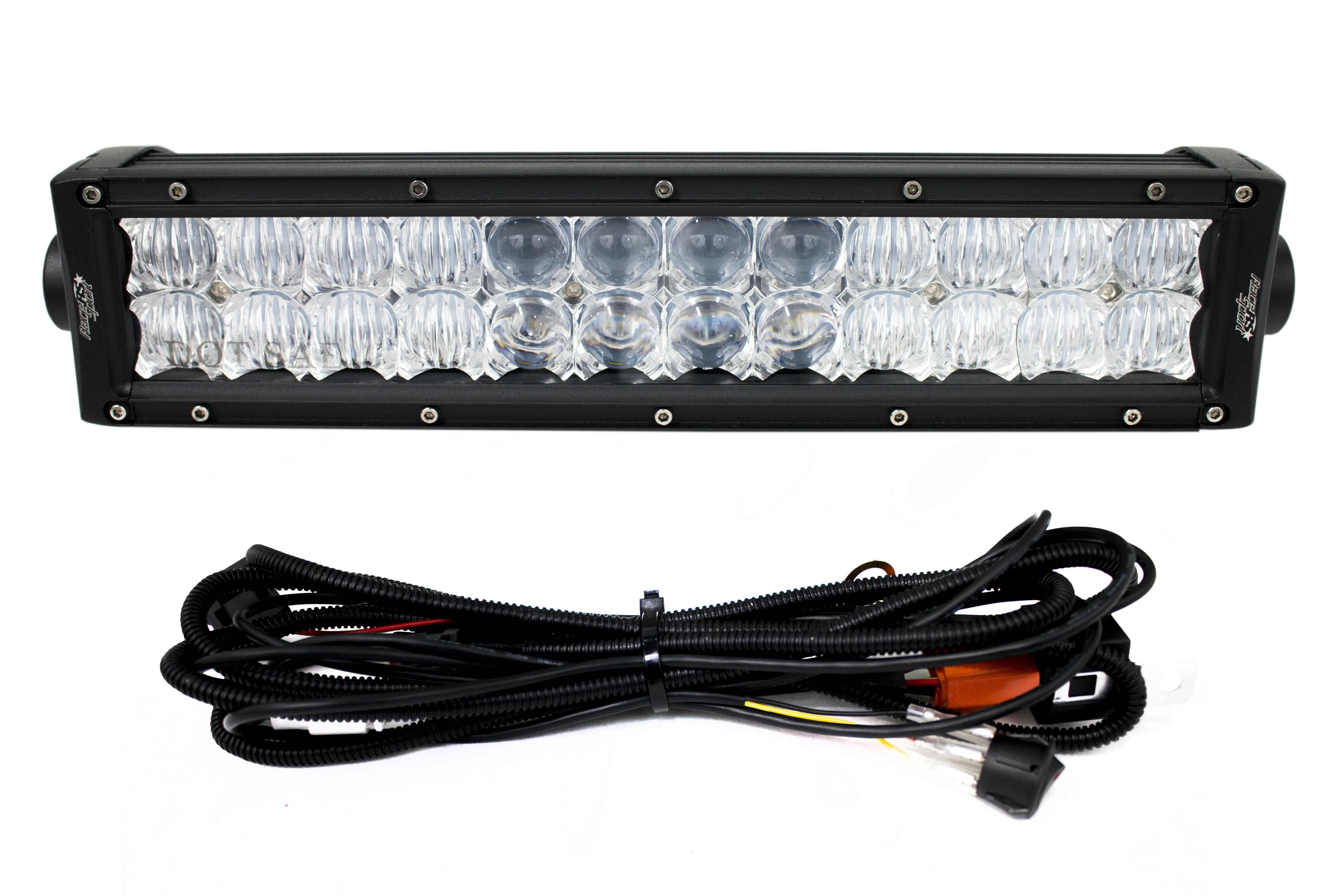 Race Sport Lighting RS12.5RS 12.5” 72-Watt LED Light Bar  (Includes Harness Switch)