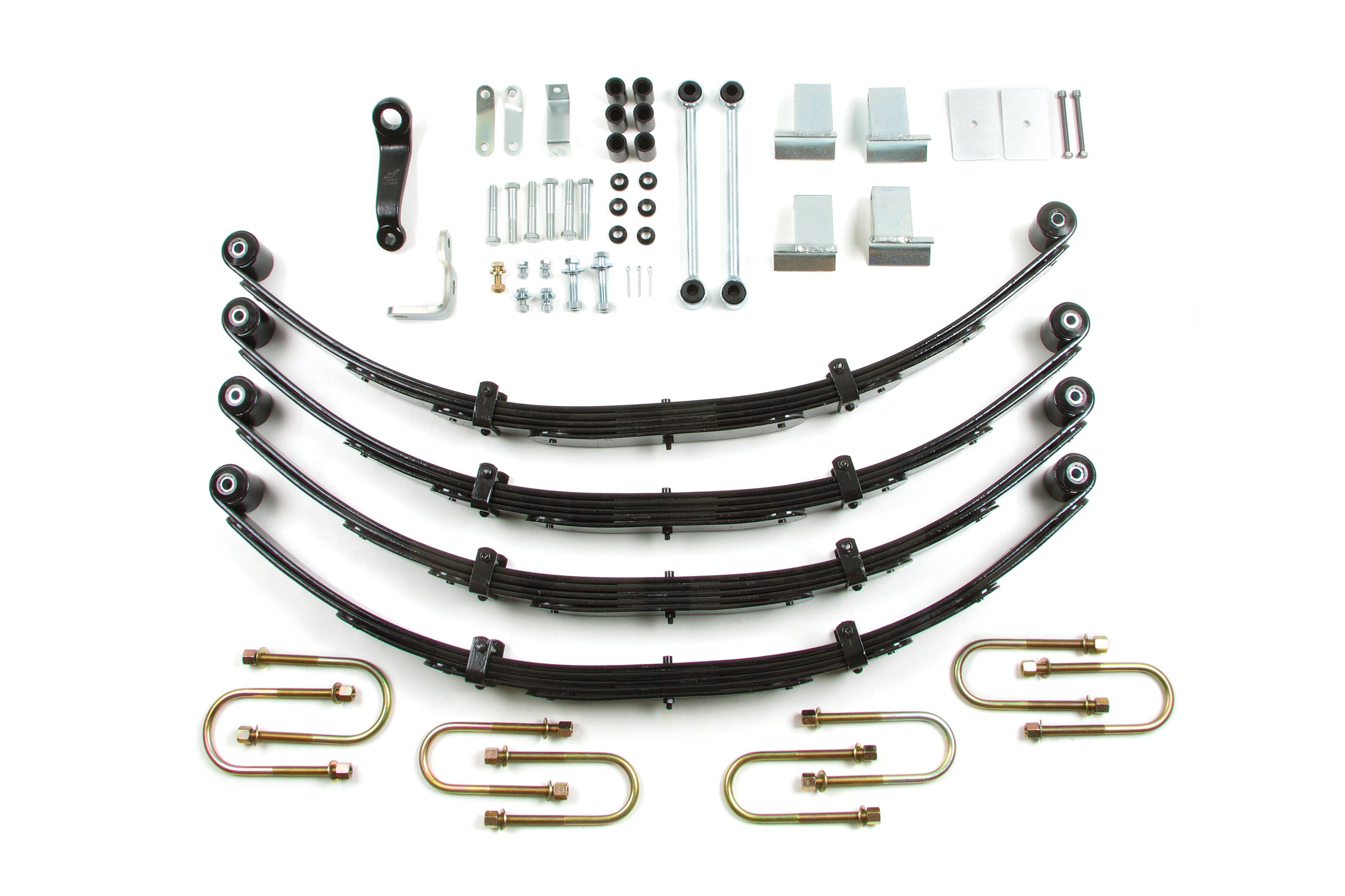 Zone Offroad Products ZONJ28 Zone 4 Leaf Spring Lift Kit