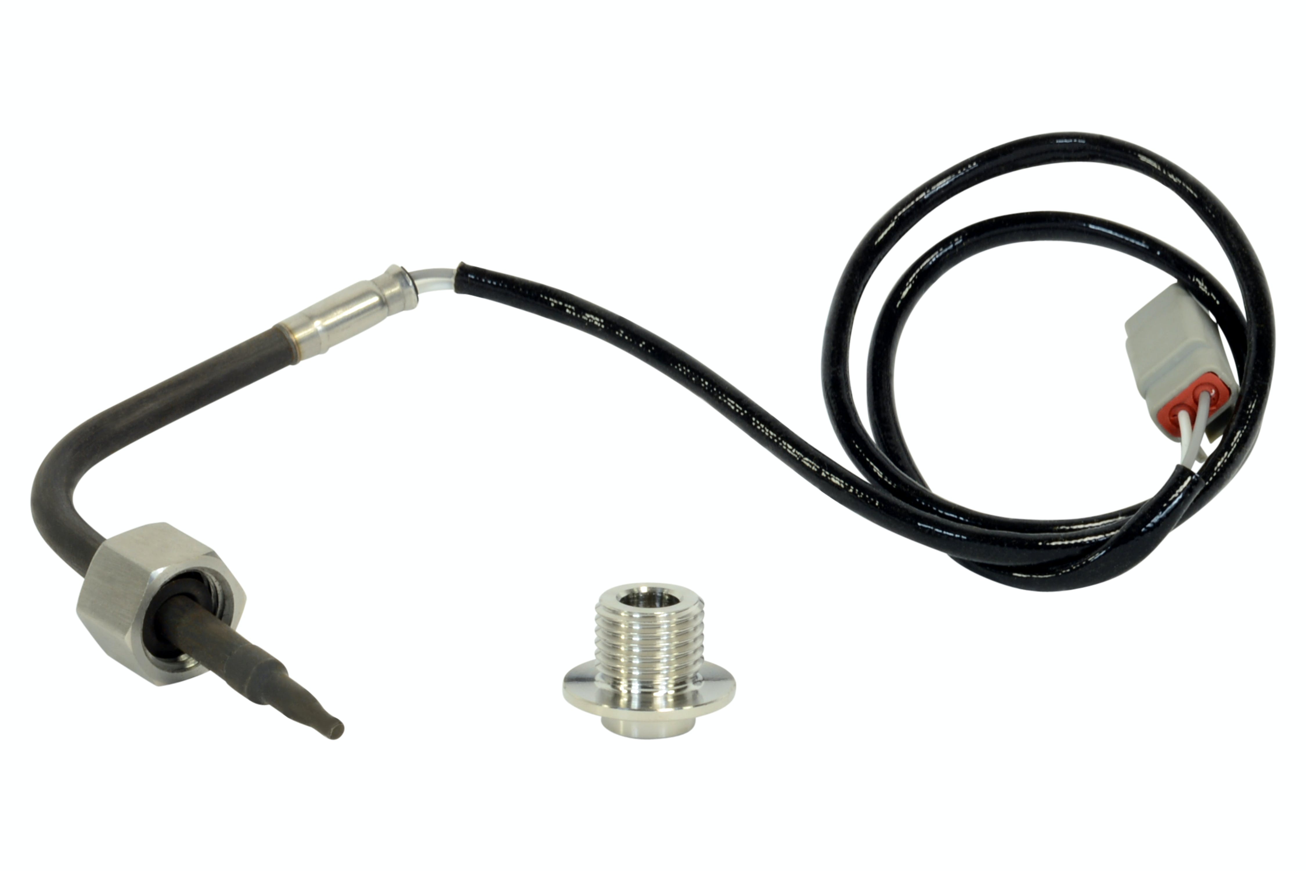 AEM 30-2052 RTD Exhaust Gas Temperature Sensor Kit, 90-Degree Platinum Closed Tip Design