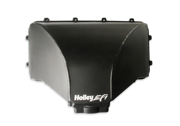 Holley EFI 300-281 KIT, SIDE THROT LID 95MM BLACK FORD