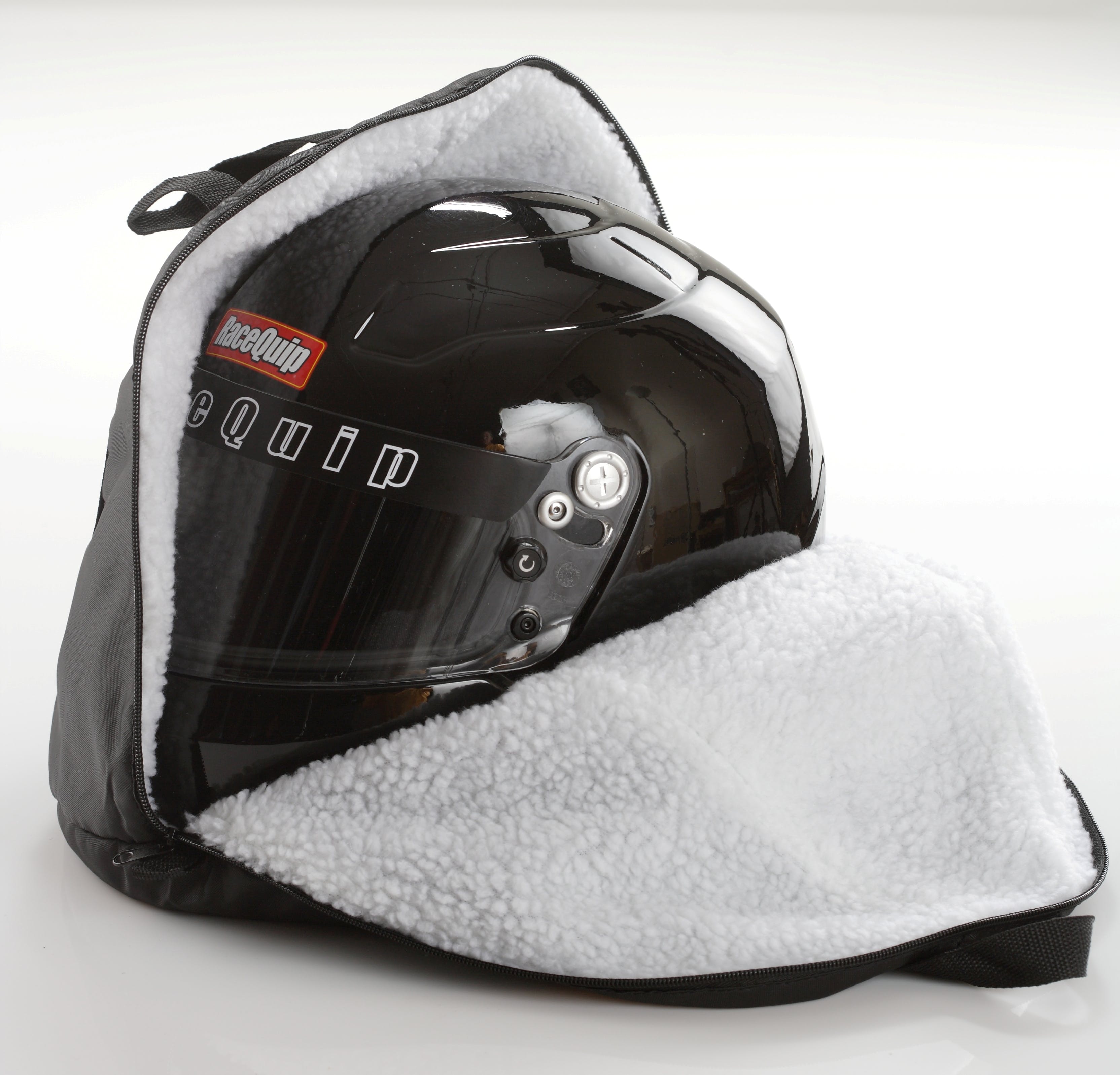 RaceQuip 300003 RaceQuip Heavy Duty Helmet Bag (Black, Oversize)