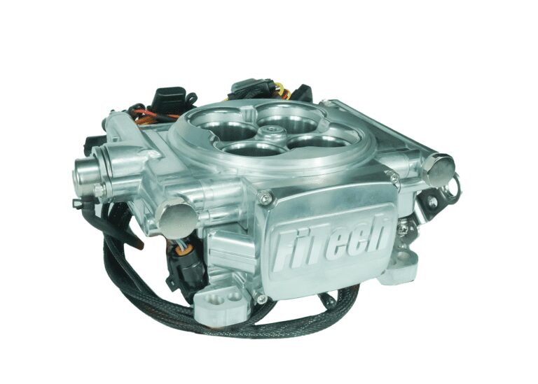 FiTech 93606 Go EFI 4 600 HP Power Adder Bright Alum EFI System w/ Go Fuel In Tank Master Kit