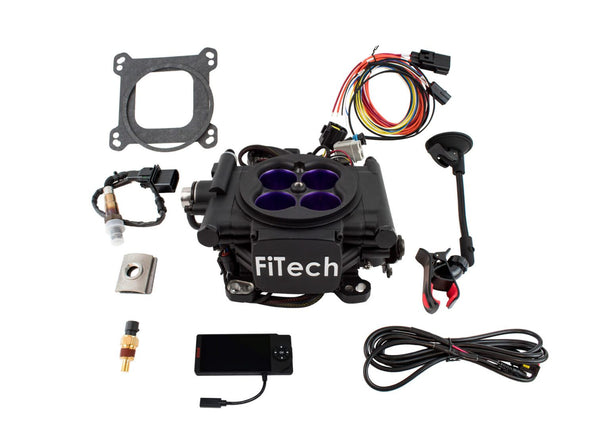 FiTech 93548 Mean Street 800 HP Matte Blk EFI Sys w/ Dual Pump Force Fuel Delivery Master Kit