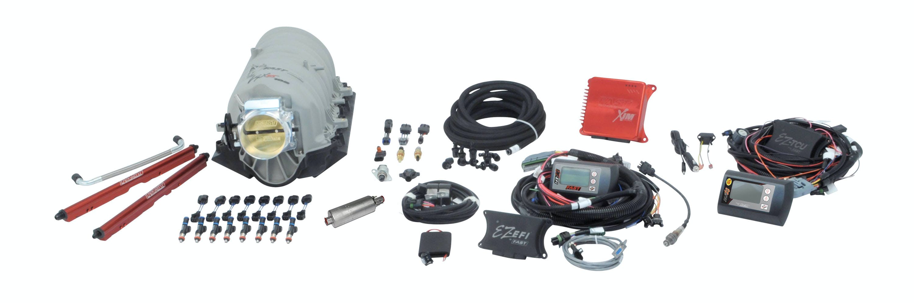 FAST - Fuel Air Spark Technology 302003T-TCU EZ-EFI? Engine and Manifold Kit w/ TCU and In-Tank Fuel Pump