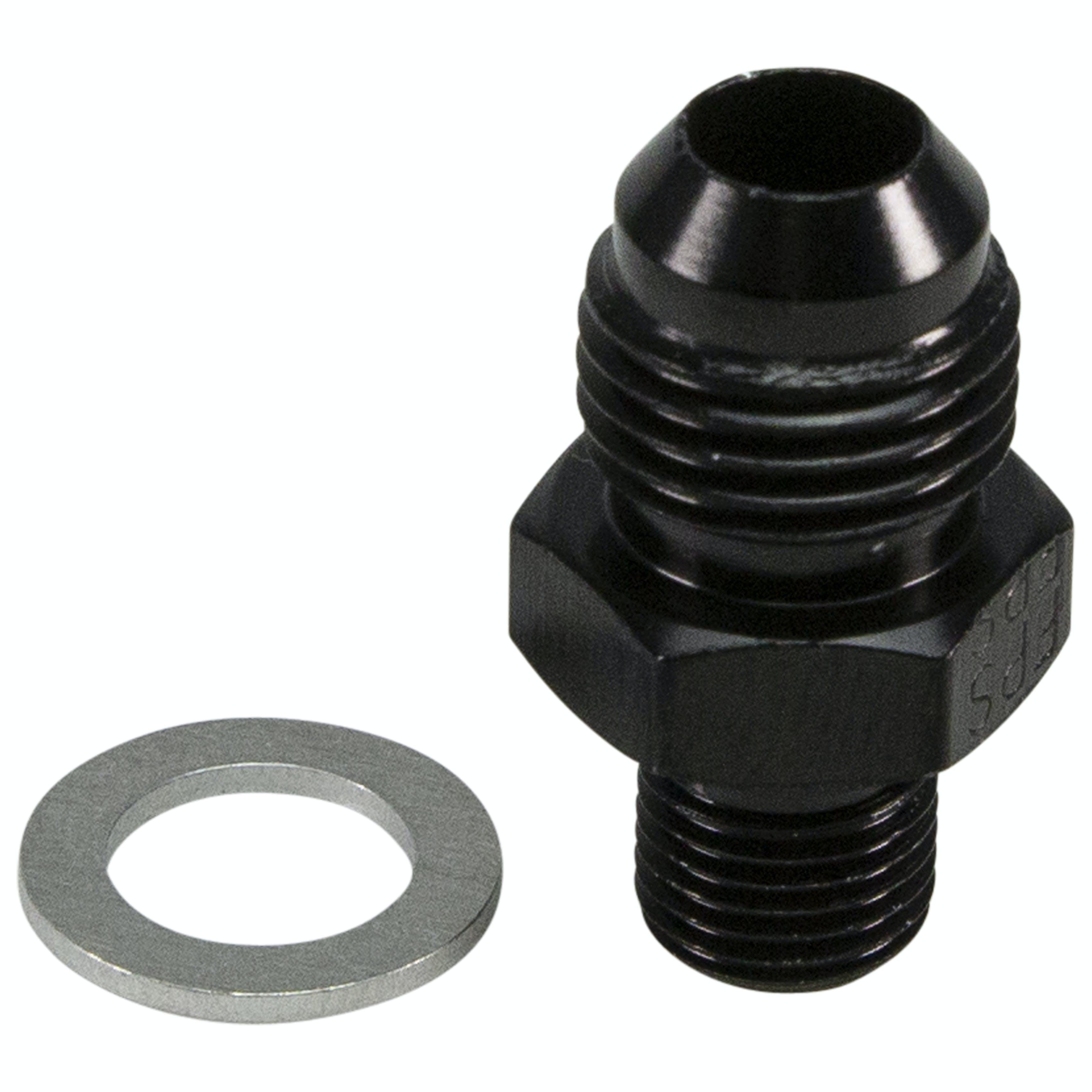 FAST - Fuel Air Spark Technology 30250 Fitting, #6 Male X 10Mm X 1.0 Thread Blk