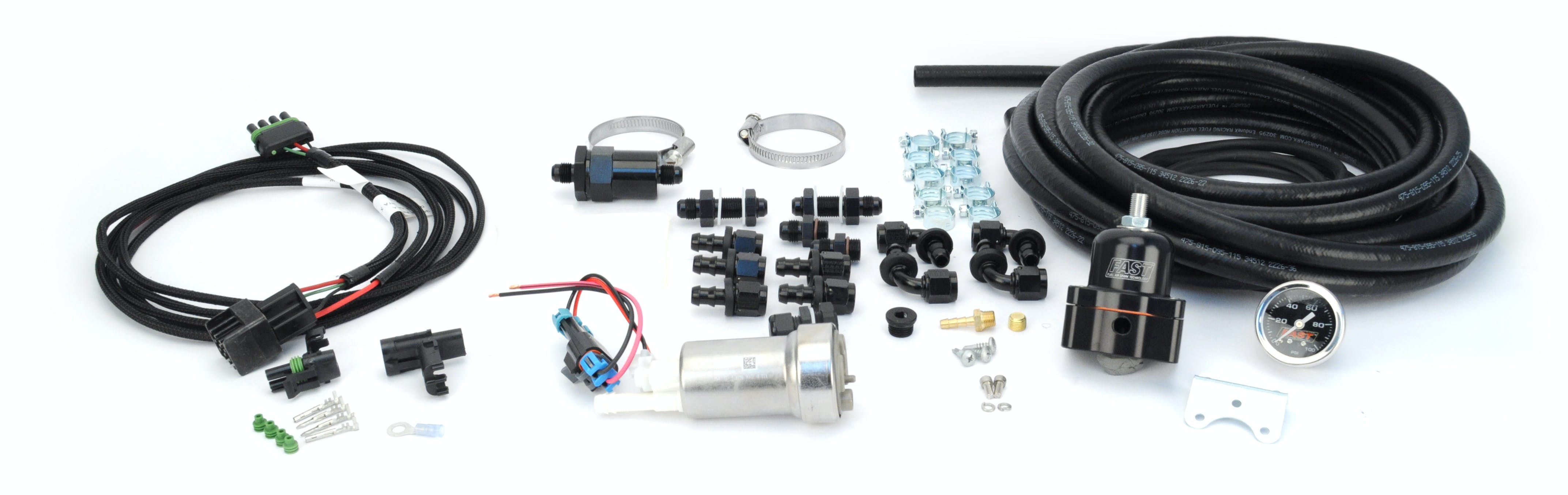 FAST - Fuel Air Spark Technology 30401-FK Master In-Tank Fuel Pump Kit (Includes Hose and Fittings)