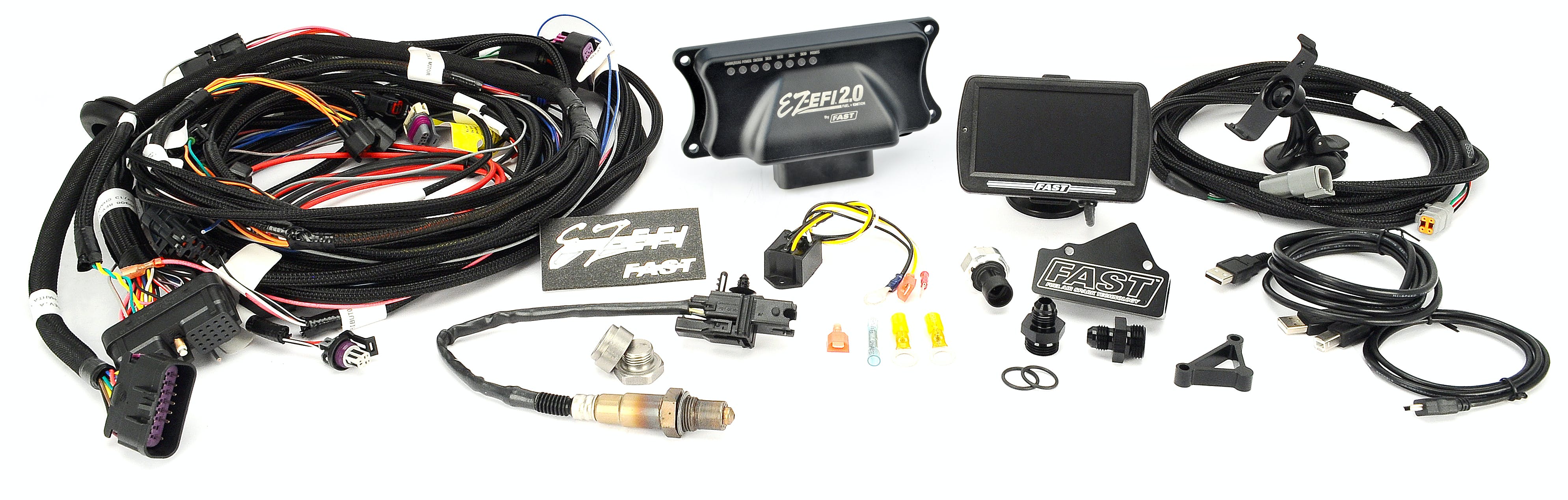 FAST - Fuel Air Spark Technology 30404-KIT EZ 2.0 Base Kit with Touchscreen and Multiport Harness