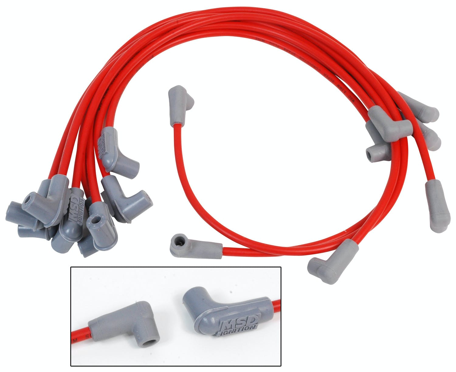 MSD Performance 31419 Wire Set, SC Red, Chev Trk 305-350 85-On