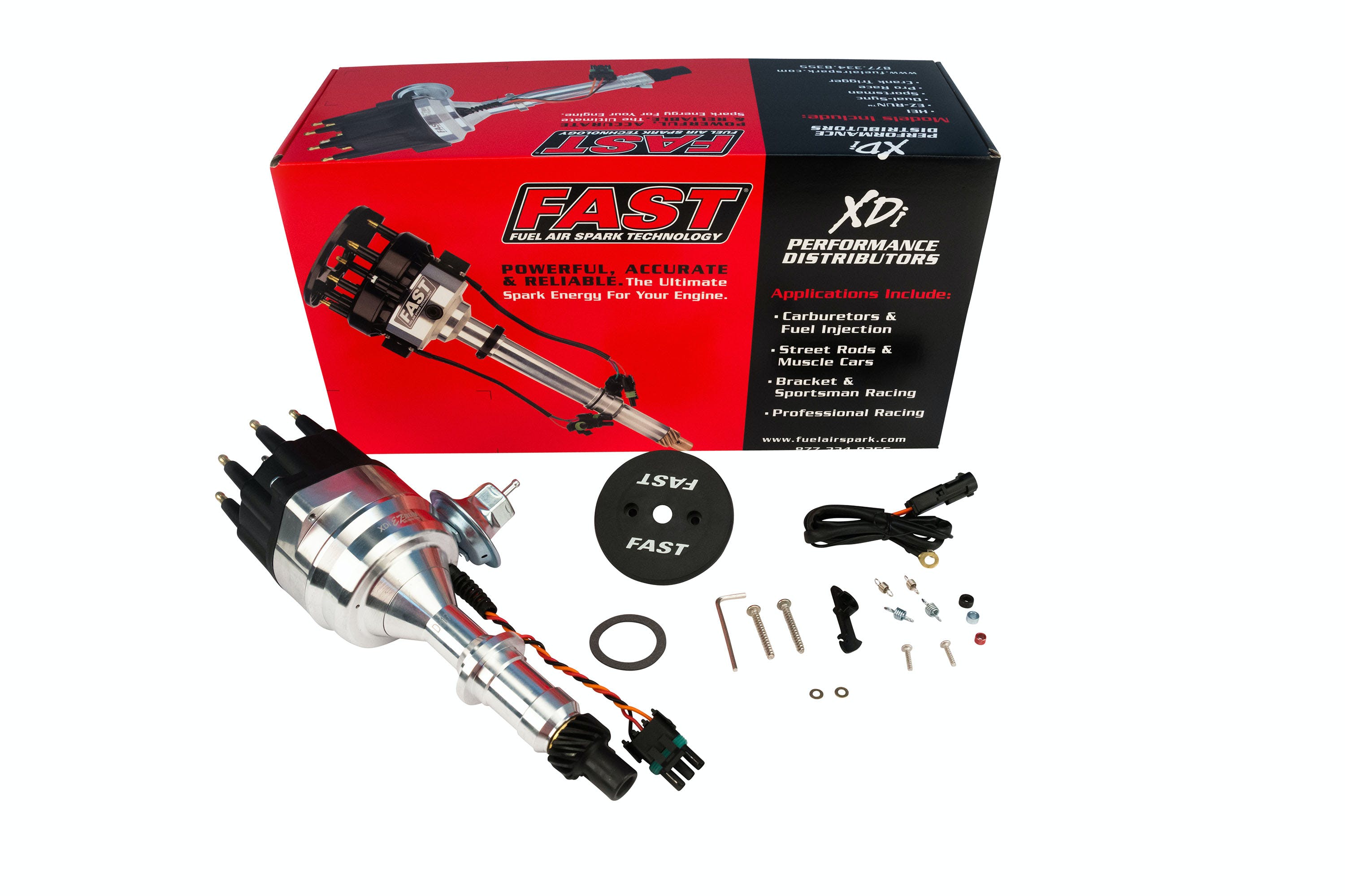 FAST - Fuel Air Spark Technology 306016 XDi EZ-Run Pontiac Distributor