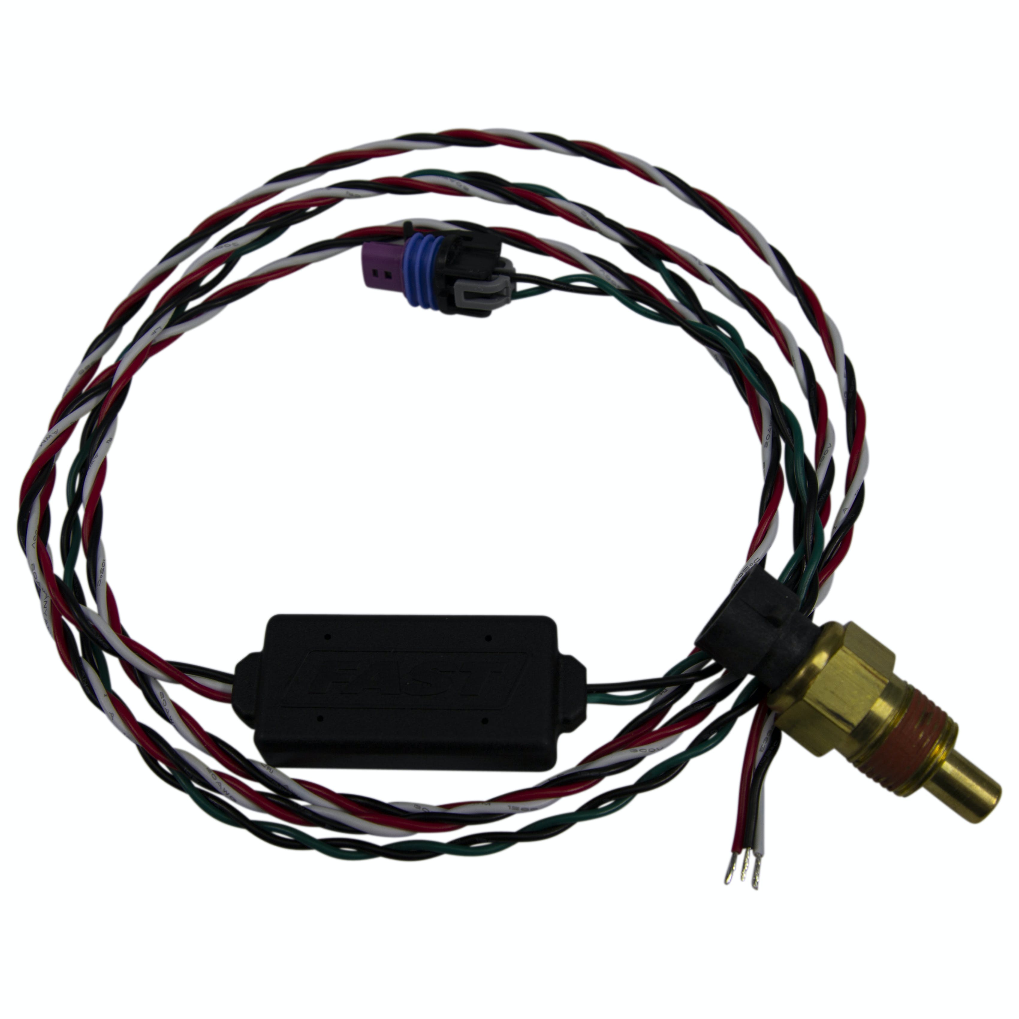 FAST - Fuel Air Spark Technology 307038 Fluid Digital Temperature Sensor w/ 12 Volt to 5 Volt Output Converter Kit