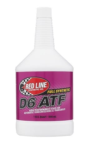Red Line Oil 30704 D6 Synthetic Automatic Transmission Fluid (1 quart)