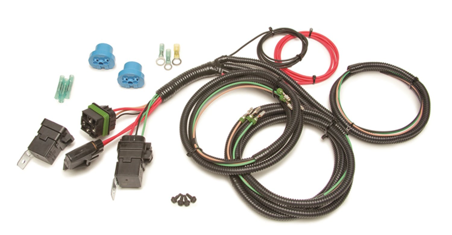 Painless 30816 Headlight Relay Conversion Harness/Late Style/9004/9007 Bulb