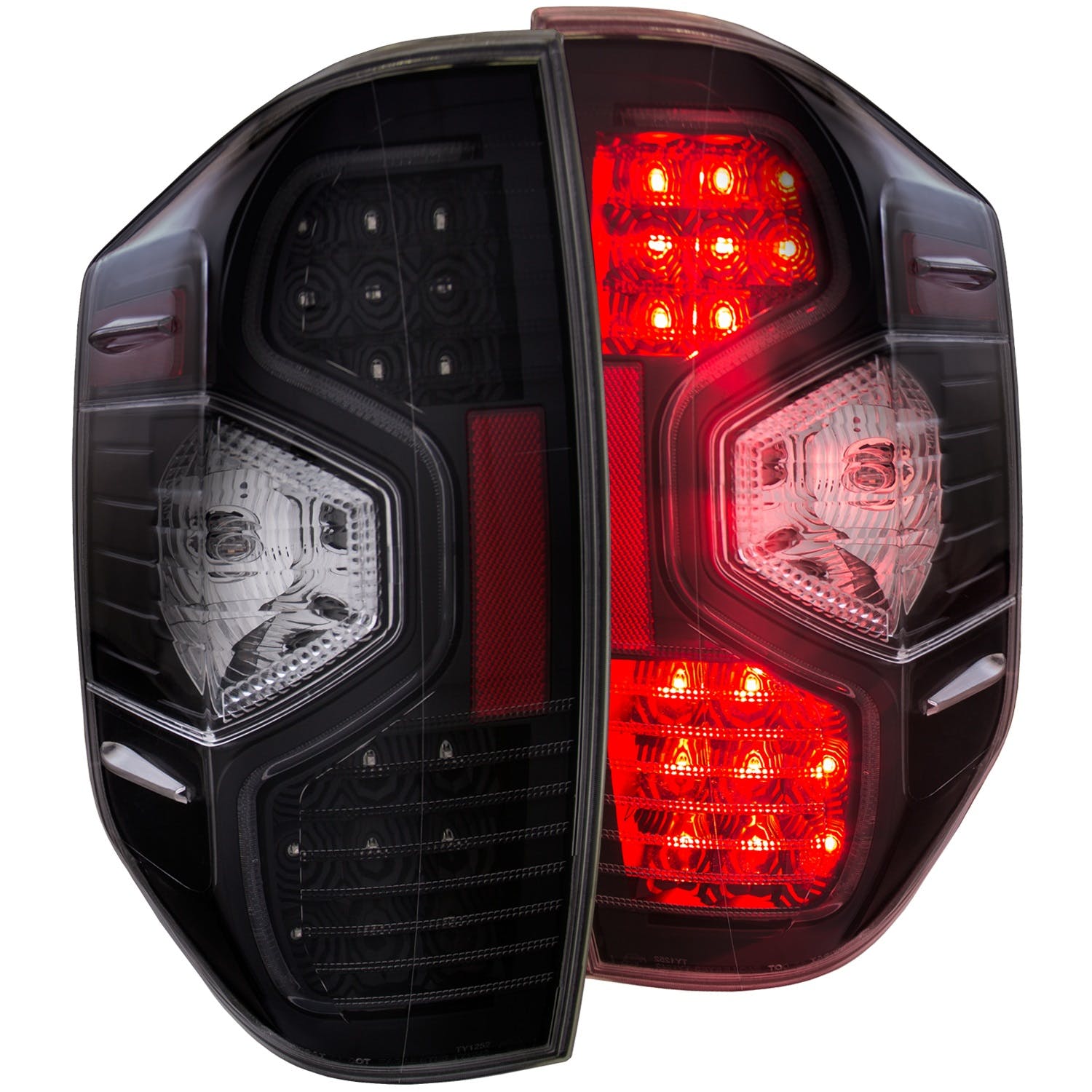 AnzoUSA 311233 LED Taillights Black
