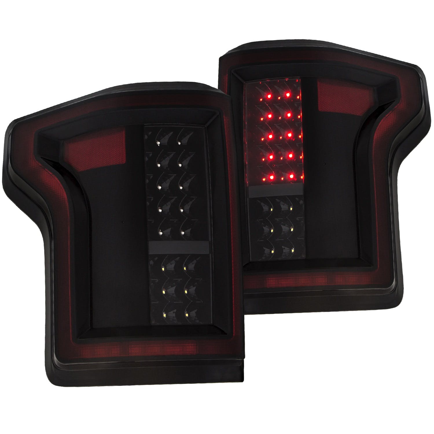 AnzoUSA 311261 LED Taillights Black