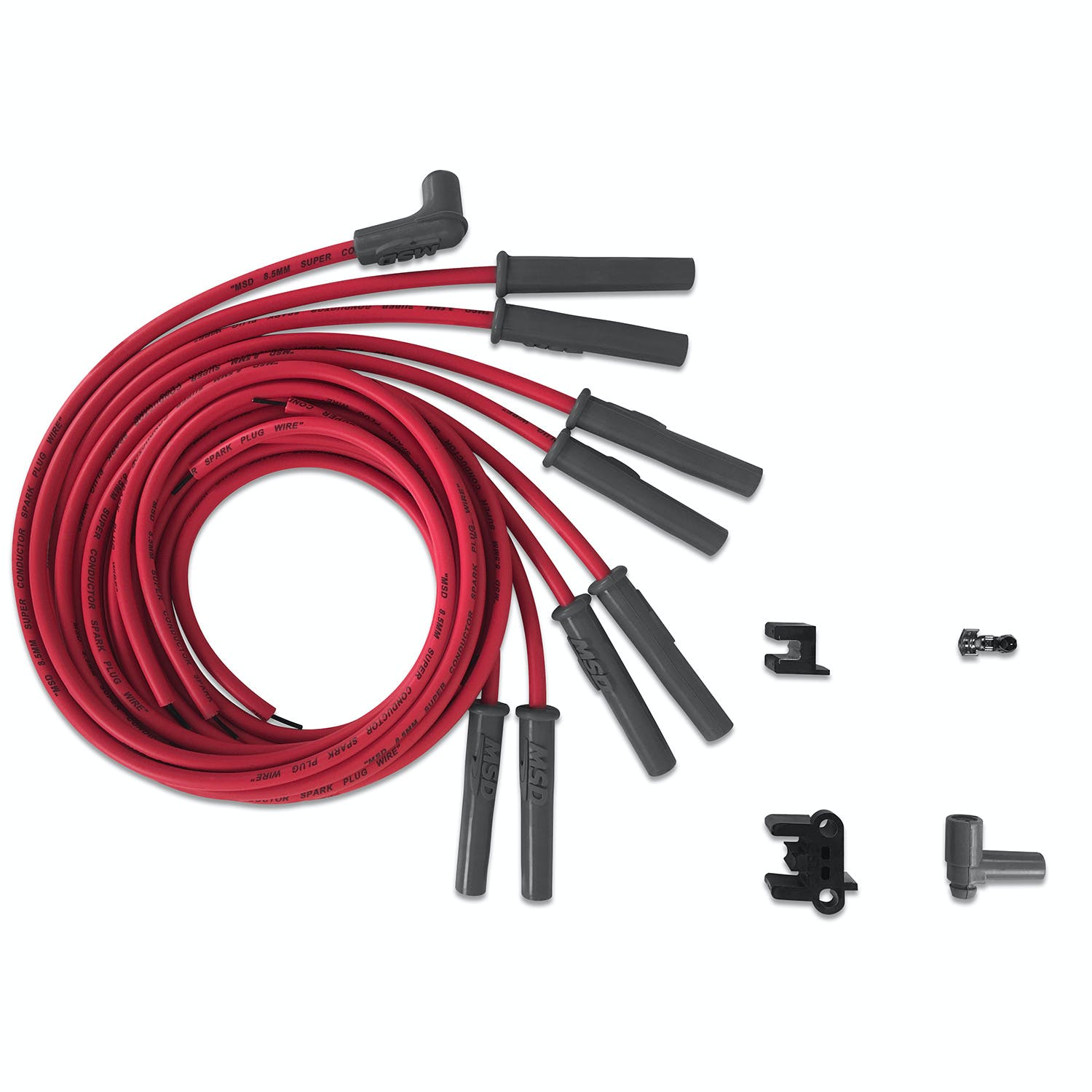MSD Performance 31189 Wire Set, Sup Con, MulAng Plug, HEI Cap