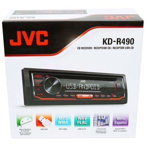JVC KD-R490 CD receiver