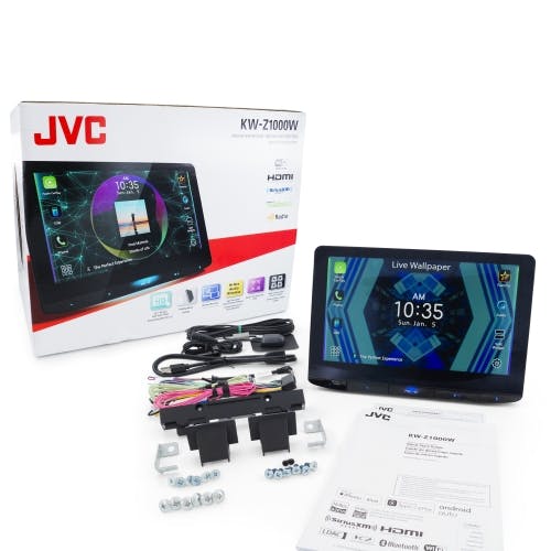 JVC KW-Z1000W Digital multimedia receiver (does not play DVD/CD)
