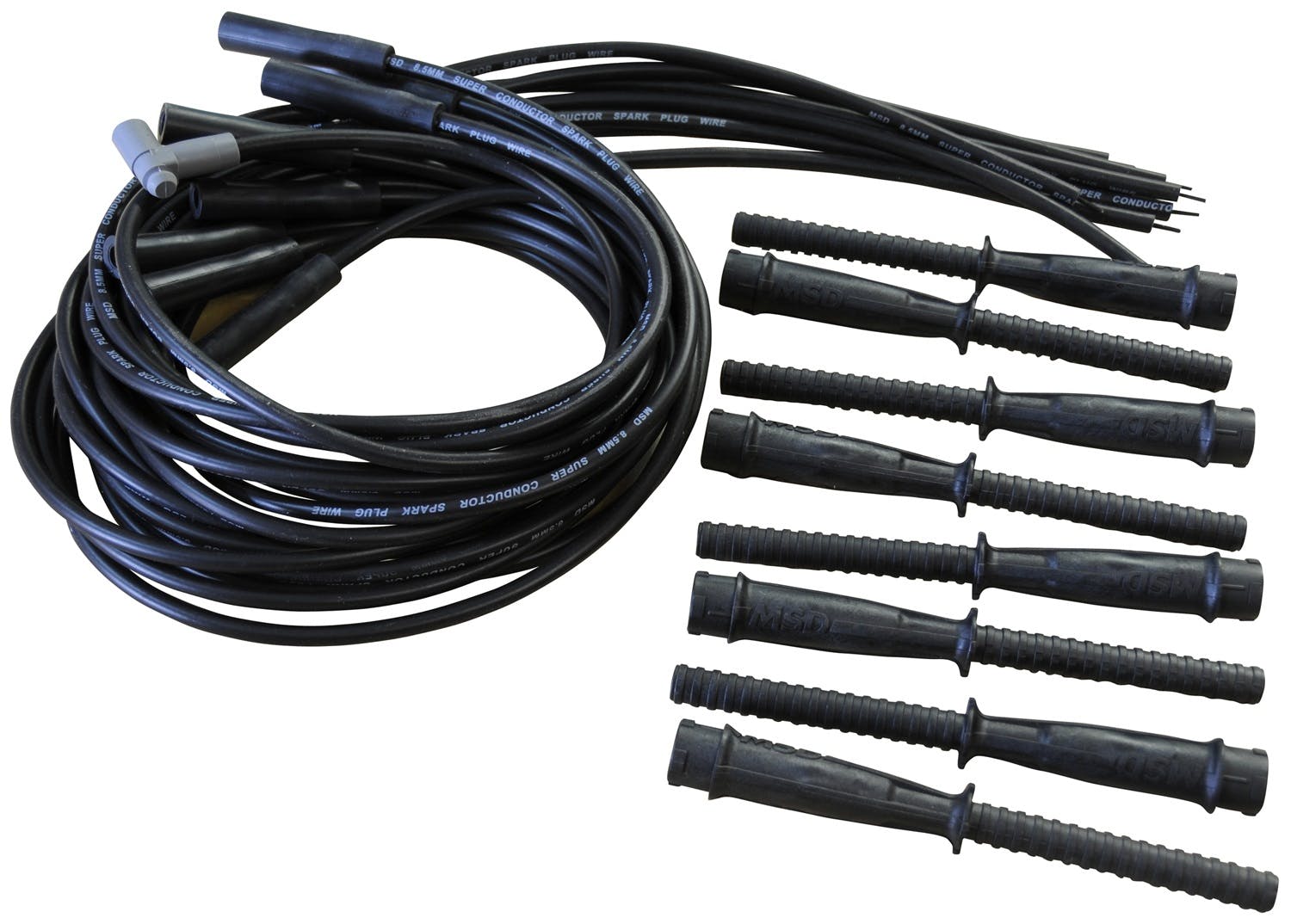 MSD Performance 31523 Wire Set, Single Hemi 8.5mm, Black