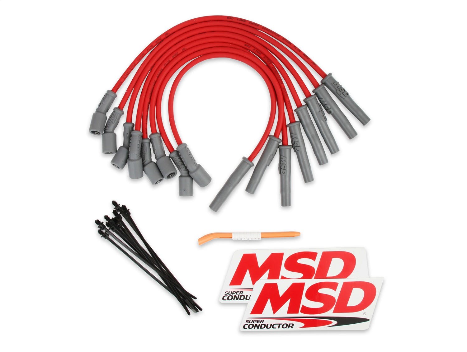 MSD Performance 31639 Wire Set, Red, Ford Raptor 2010-14 6.2L