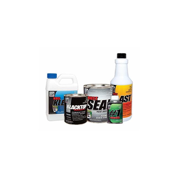 KBS Coatings All-In-One Kit - Safety Blue - Gloss Black 5751001
