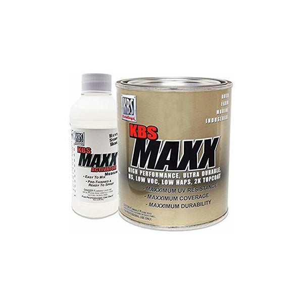 KBS Coatings KBS MAXX - Quart - Med Activator - Silver Metallic 804203