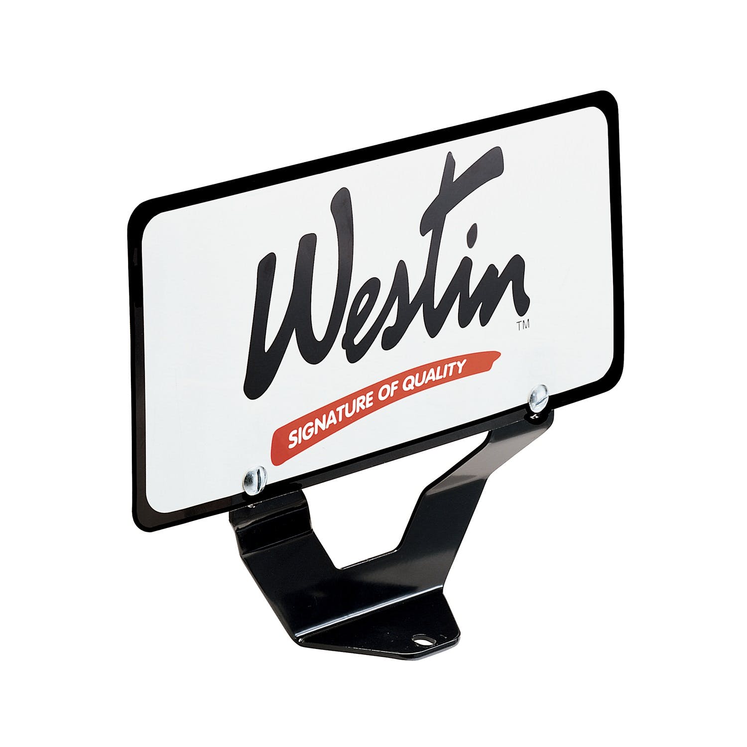 Westin Automotive 32-0055 Bull Bar License Plate Bracket Black