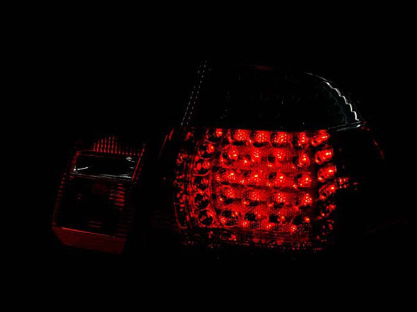 AnzoUSA 321004 LED Taillights Red/Clear 4pc
