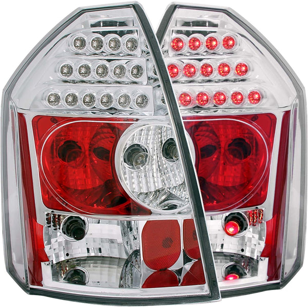 AnzoUSA 321010 LED Taillights Chrome