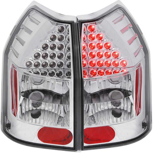 AnzoUSA 321016 LED Taillights Chrome