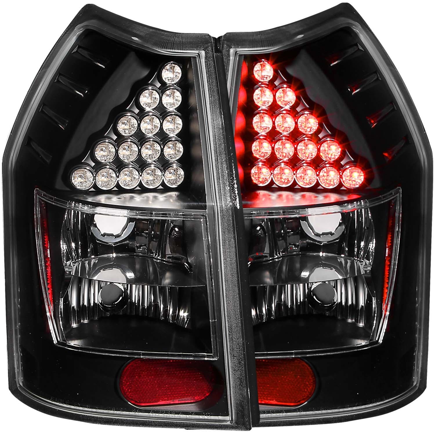 AnzoUSA 321017 LED Taillights Black