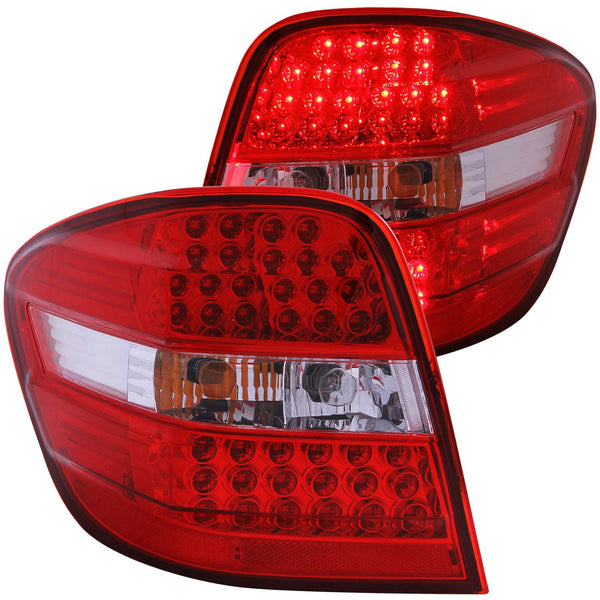 AnzoUSA 321053 LED Taillights Red/Clear