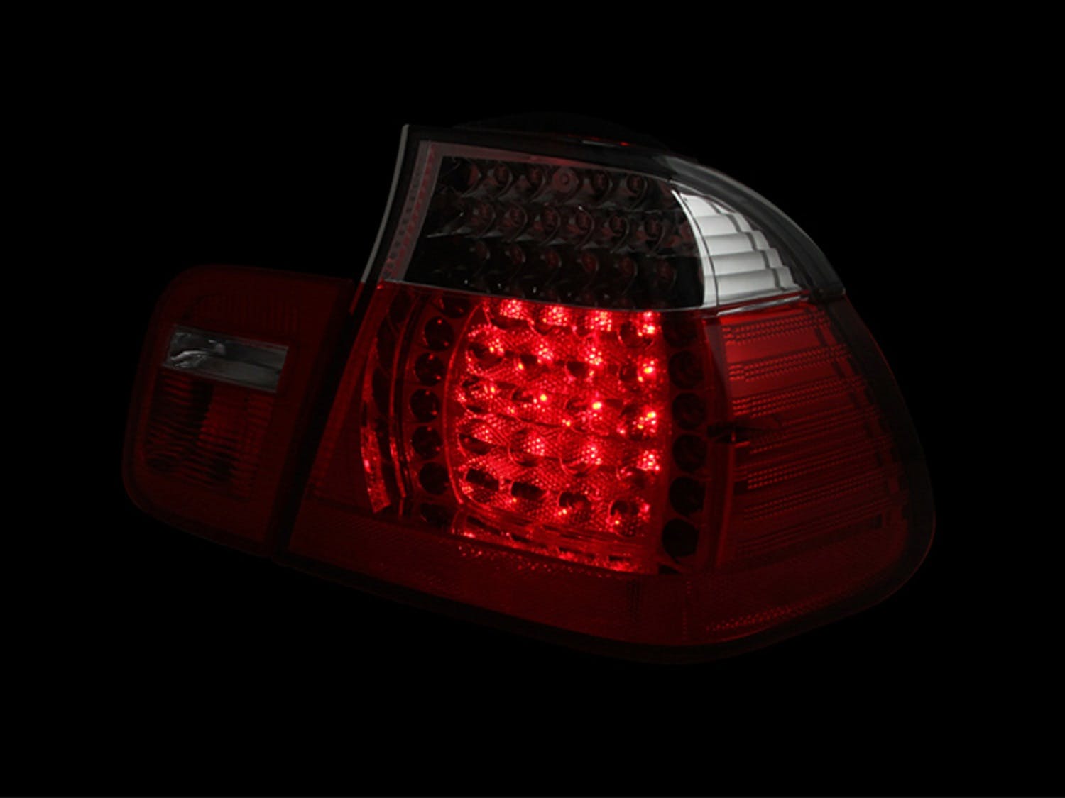 AnzoUSA 321096 LED Taillights Red/Clear