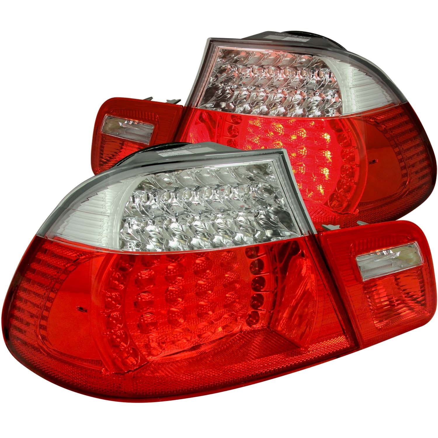 AnzoUSA 321105 LED Taillights Red/Clear