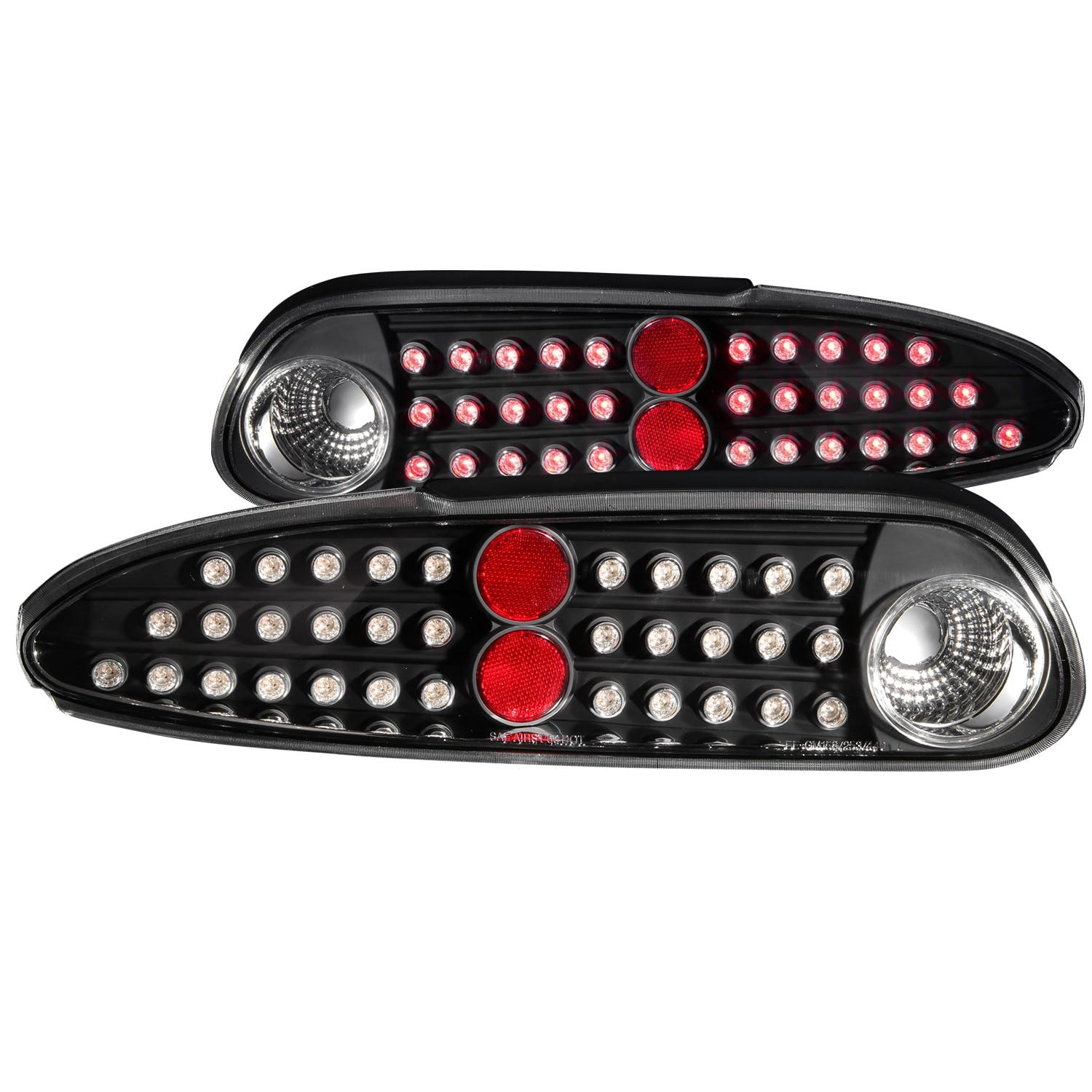 AnzoUSA 321133 LED Taillights Black